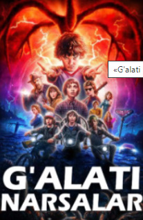 «Hd «G'alati Narsalar» 1. 4. Fasl Serial 50. 40. 30. 20. 10. Qism