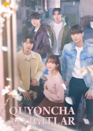 Quyoncha va yigitlar Koreya drama 1. 2. 3. 4. 5. 6. 7. 8. 10 Qism barcha Koreys serial Uzbek O'zbek tilida