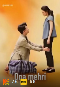 Ona mehri 1-2 Fasl 2025 1. 2. 3. 4. 5. 6. 7. 8. 9. 10. 11. 12 qism Koreya seriali Uzbek tilida Barcha qismlar 2025